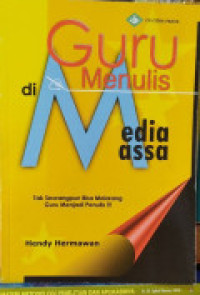 Image of Guru menulis di media massa