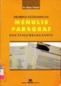 Image of Membina keterampilan menulis paragraf dan pengembangannya